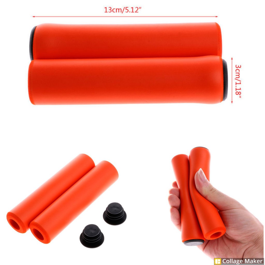 Hand Grip Spons Silikon sponge silicone pegangan stang gagang sepeda