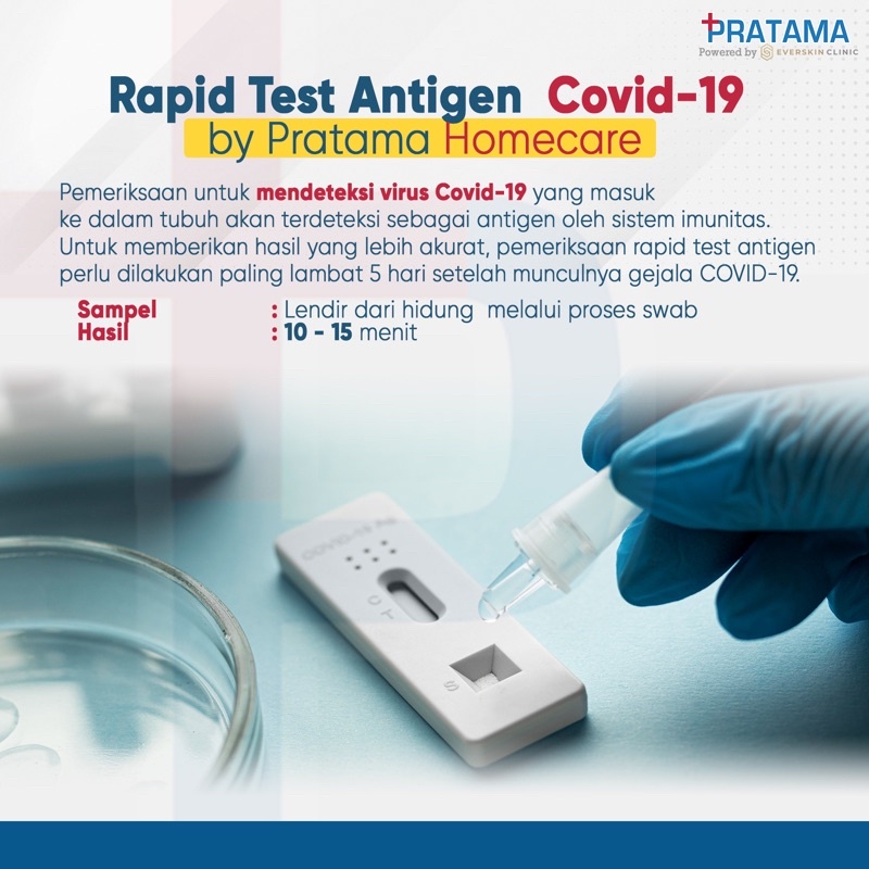 Cek Antigen Covid-19  by Pratama Homecare