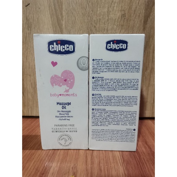 chicco Baby Bath Foam &amp; Massage Oil 200ml