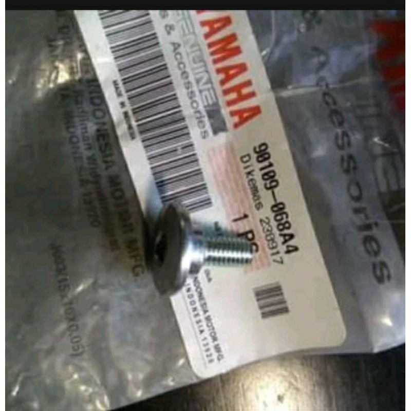 Baut spakbor depan yamaha Aerox 155 Nmax Lexi original 90109-068A4