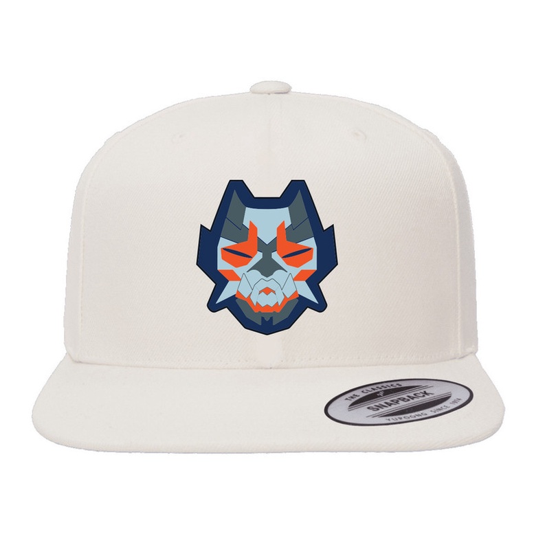 Topi Snapback Cotton Gaming Valorant Yoru Oni Mask 3D Logo