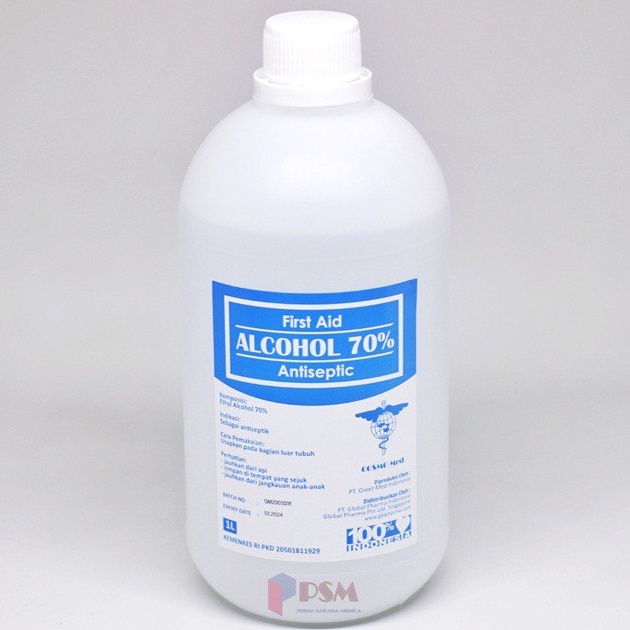Alkohol CosmoMed 70% 1 liter