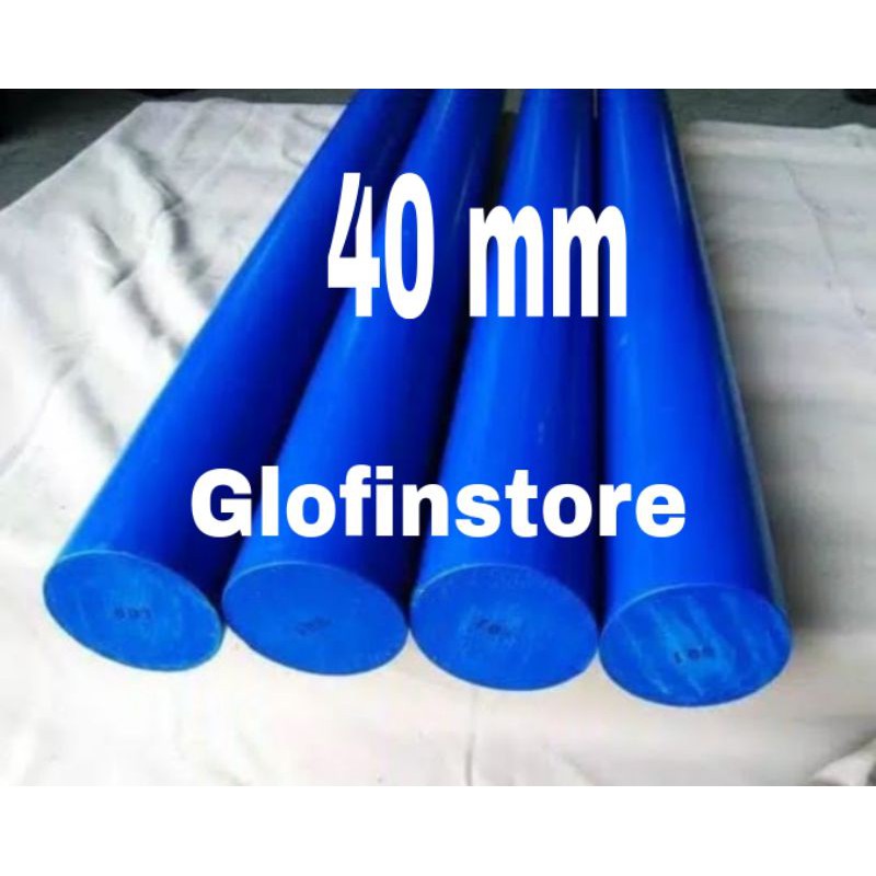 MC Blue Rod Diameter 40mm panjang 1meter