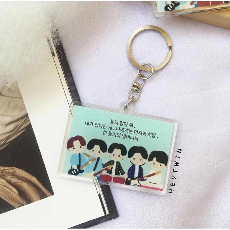 keychain cutting sticker day6 stiker negentropy fanmade kpop stuff merchandise merch un official