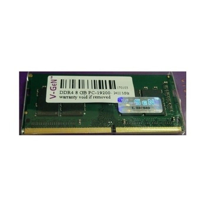 MEMORY LAPTOP V-GEN DDR4 8GB PC19200    LIFETIME WARRANTY