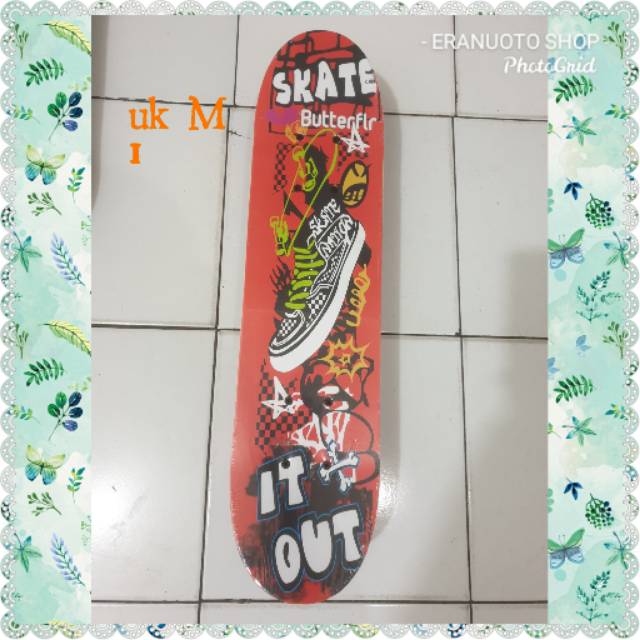 skateboard ukuran M (60cm)