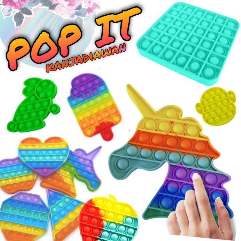 POP IT BTS BT21 MURAH Fidget Toy UV pop it tiktok-2