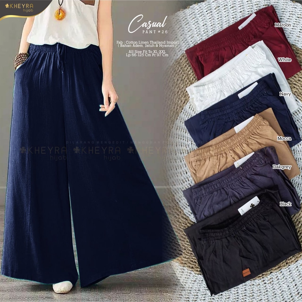 CASUAL #26 KHEYRA CELANA WANITA