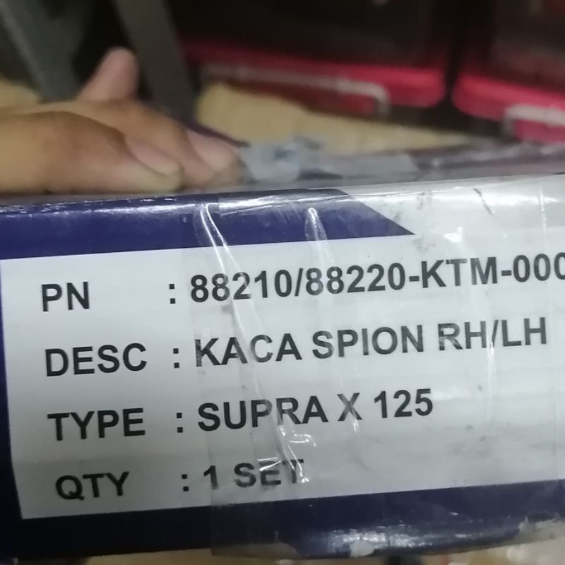 Kaca spion motor supra x 125 win