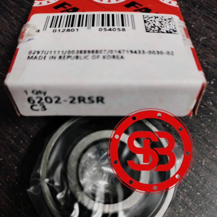 Bearing 6202 2RS / 6202 2RS C3 FAG ORIGINAL