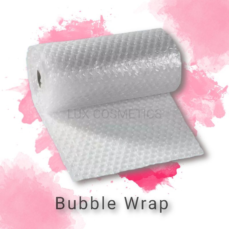 

Tambahan bubble wrap untuk paking