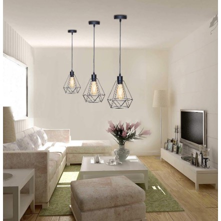 Kap lampu gantung kap lampu diamond  kap lampu cafe