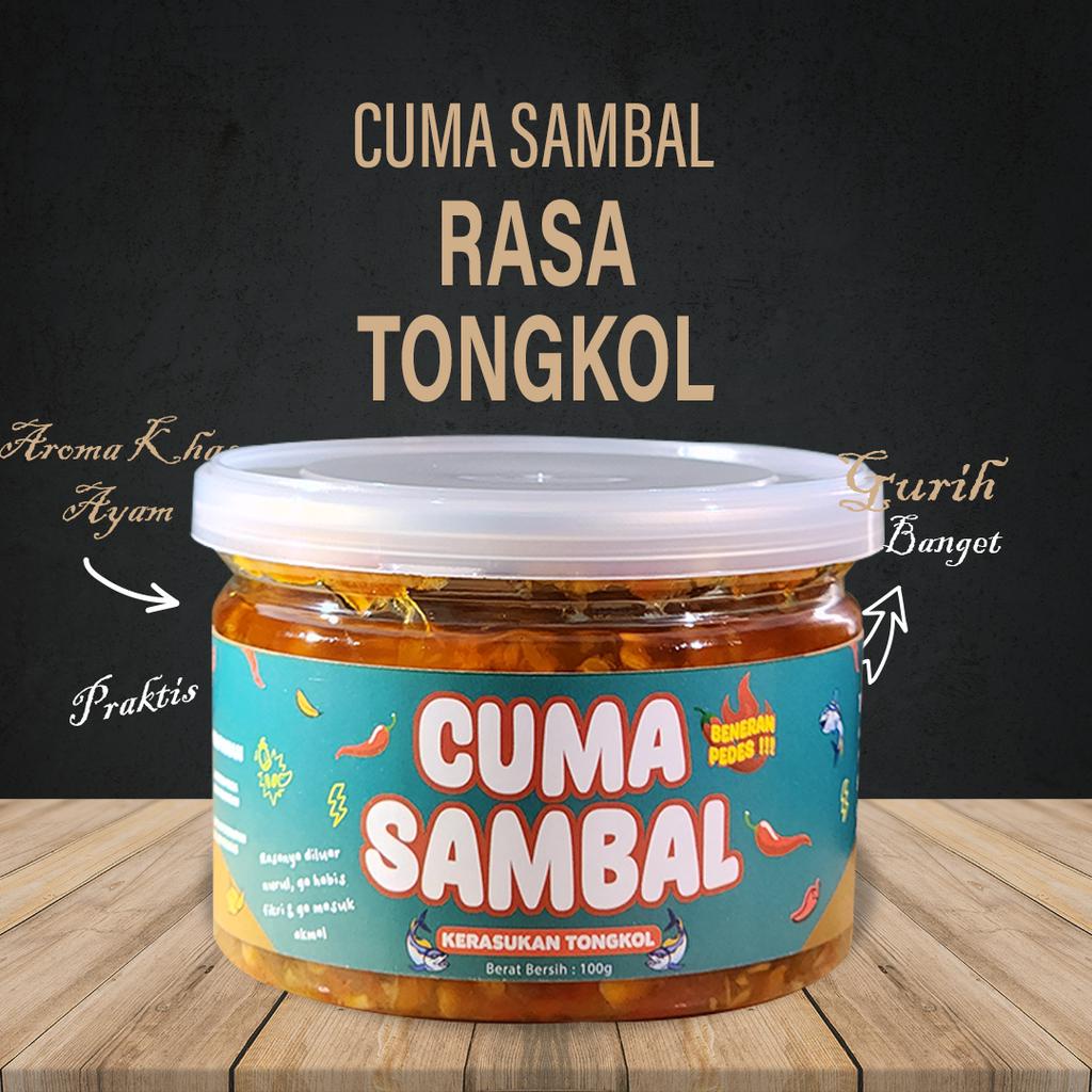 

Cuma Sambal - Pedas Gurih Rumahan - Makanan Instan Lauk Cepat Saji - Rasa Ikan Tongkol