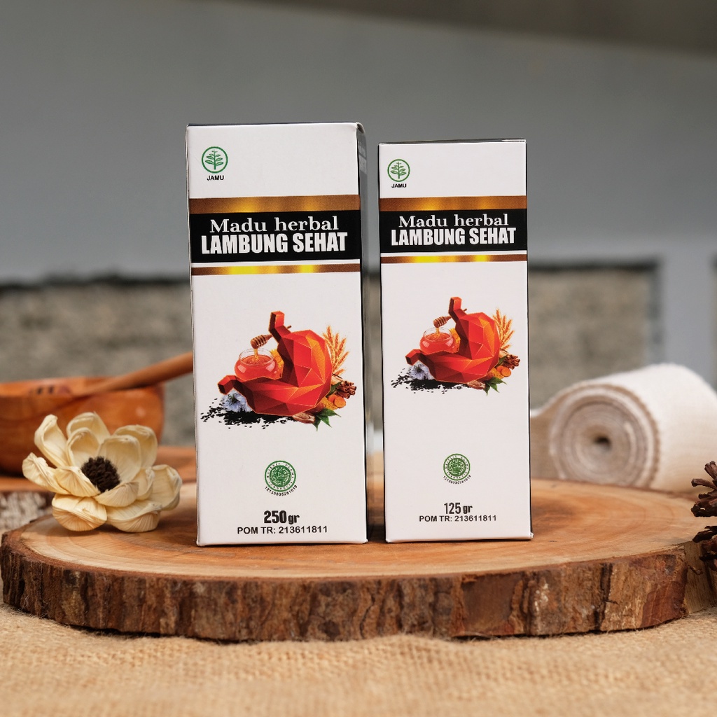 Madu Herbal Lambung Sehat Mag Magh Solusi Atasi Masalah Asam Lambung Gerd Infeksi Lambung Mual Muntah Lancarkan Pencernaan Isi 125 Gram Herbal Original BPOM dan Halal MUI