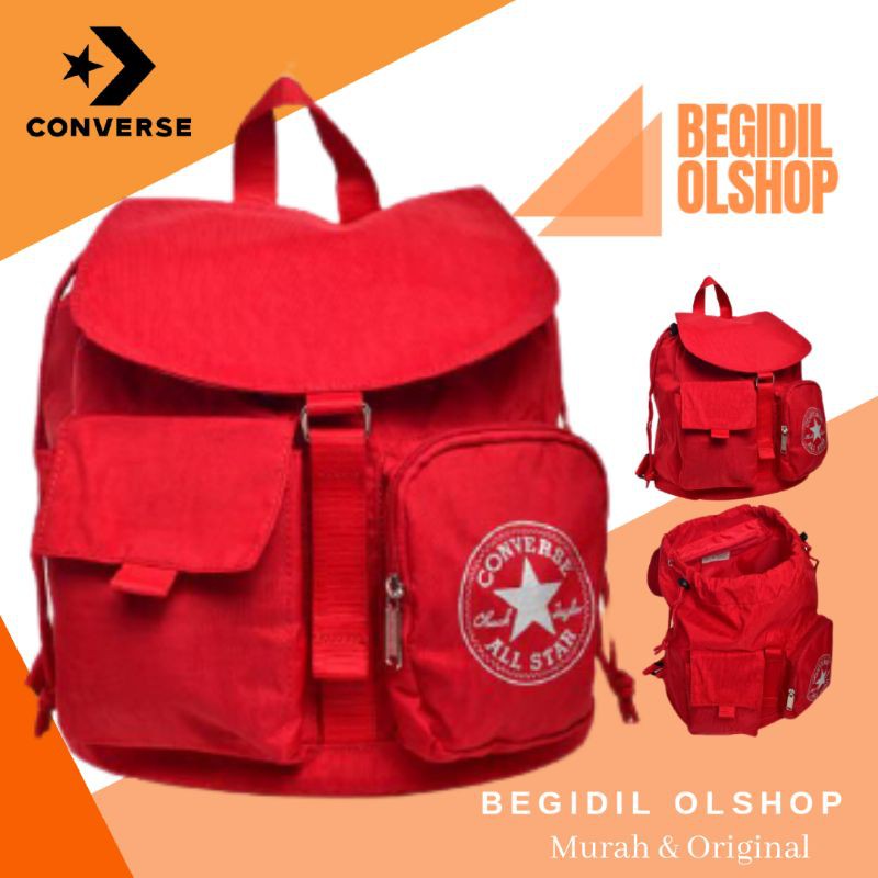 Tas Converse Swap Out Sling Waistbag Pack Red ORIGINAL 100%