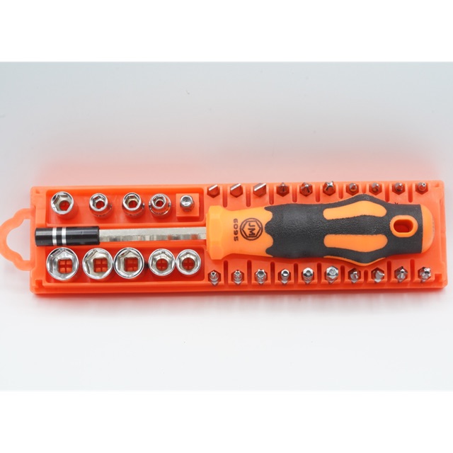 JAKEMY JM-6095 Chrome Vanadium ScrewDriver Tool Box Set Hand Tool For Home Electronics Repair