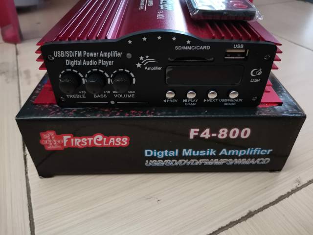 Mini Digital Amplifier DC merk First Class