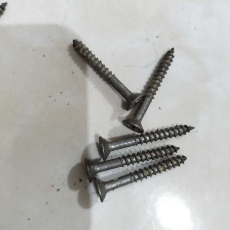 Sekrup kayu 1 1/4 inch paku kayu 3 cm