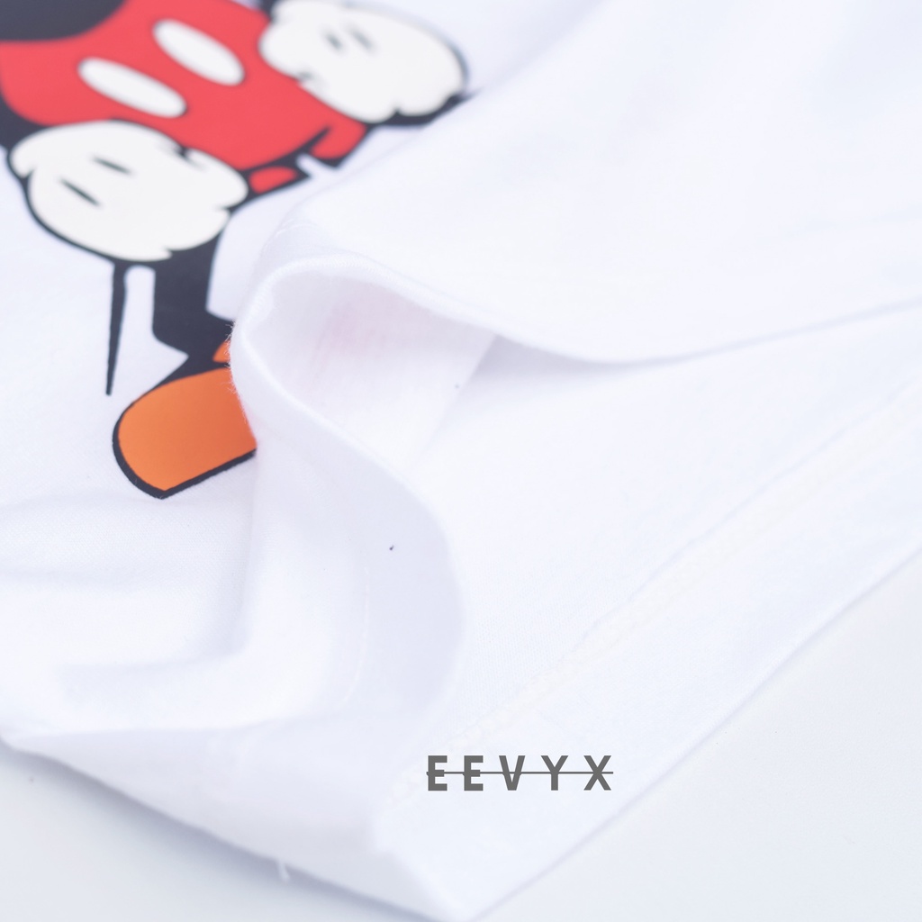 Kizzu Baju Kaos Distro Anak Laki Laki Umur 1-12 Tahun Bahan Cotton - Mickey - Eevyx Store