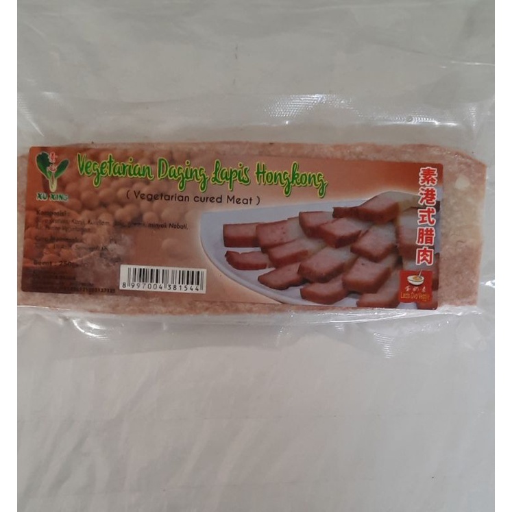 

Vegetarian daging lapis hongkong/Vegetarian cured meat Xuxing