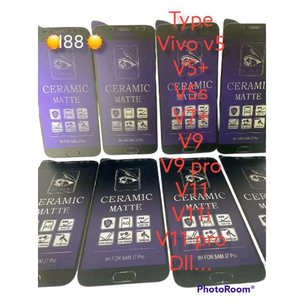 Antigores blue matte vivo v5, vivo v5+, vivo v5s, vivo v7+, vivo v9, vivo v9 pro, vivo v11, vivo v11