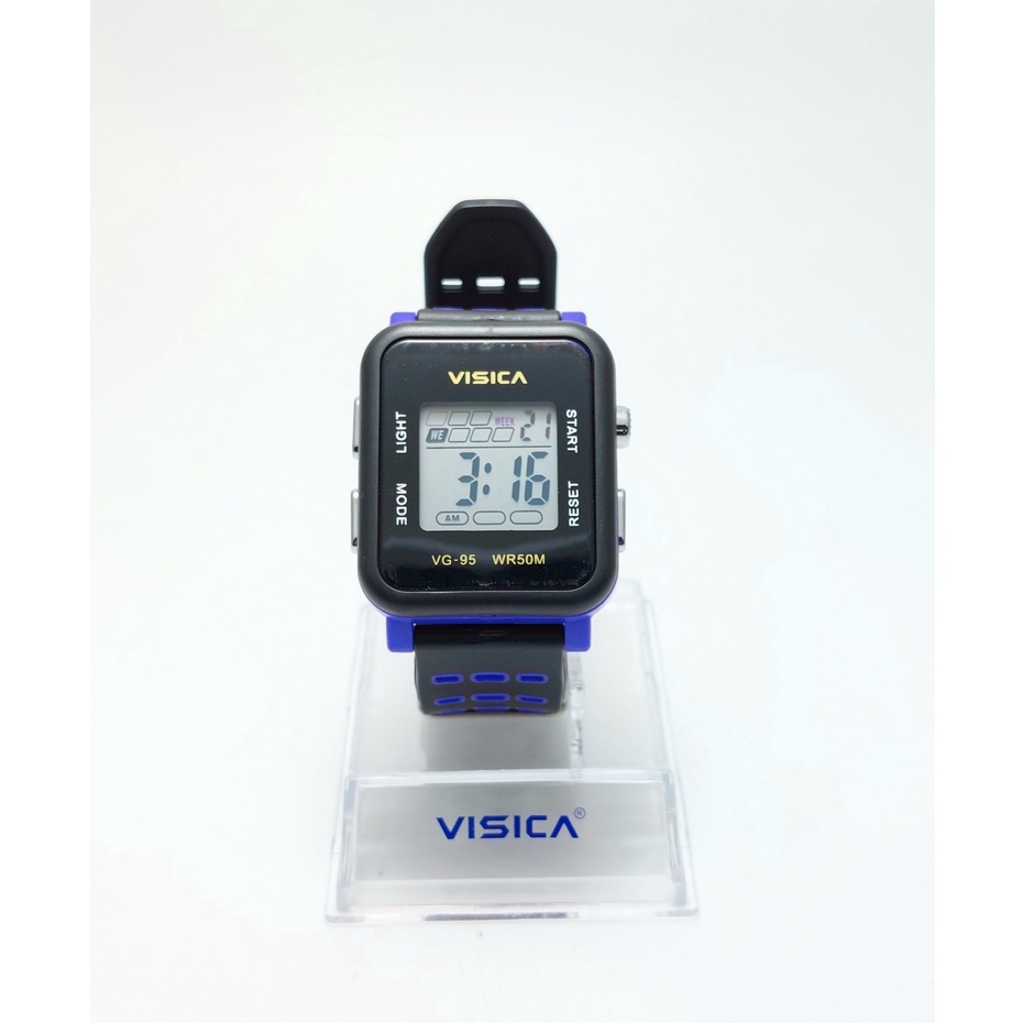 [NEW] JAM TANGAN VISICA DIGITAL RUBBER ANTI AIR PREMIUM QUALITY VG-95