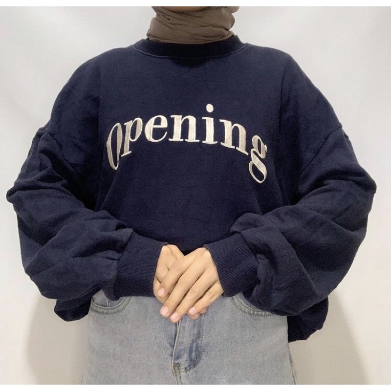 Crewneck Oversized Opening - by.187