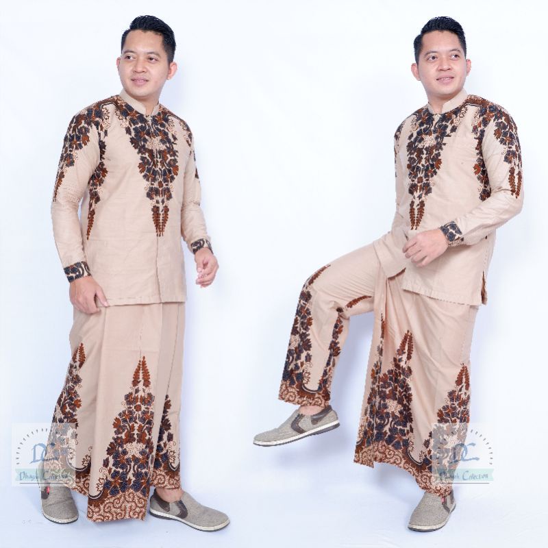 Setelan Celana Sarung Batik / Celana Sarung Batik / Setelan Batik Celana Sarung