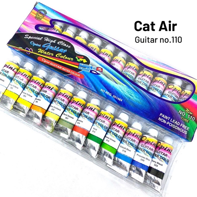 

Cat Air GUITAR NO110 12Warna per pcs
