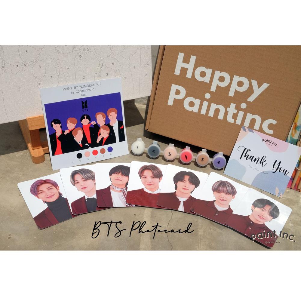 

➹ Paint by Numbers Kit: BTS | Paint Inc. ID | Painting Kit | Paint by Number | Paint Kit ㆃ