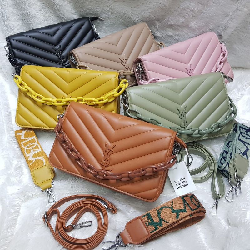 [✅COD YSL2005] TAS SELEMPANG WANITA IMPORT