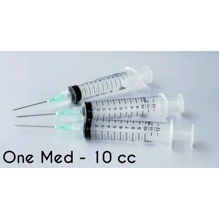 Disposable syringe 10cc Onemed - Syringe 10ml ( Eceran )Syringe 10 cc