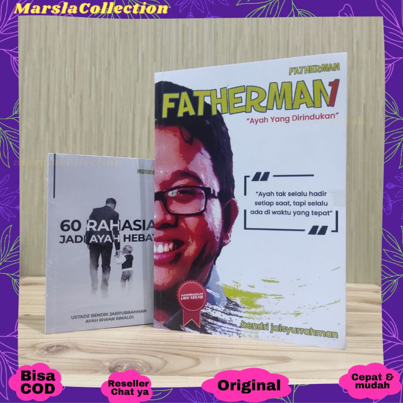 MarslaCollection •  FATHERMAN 1 Bonus Buku Saku 60 Rahasia Jadi Ayah Hebat