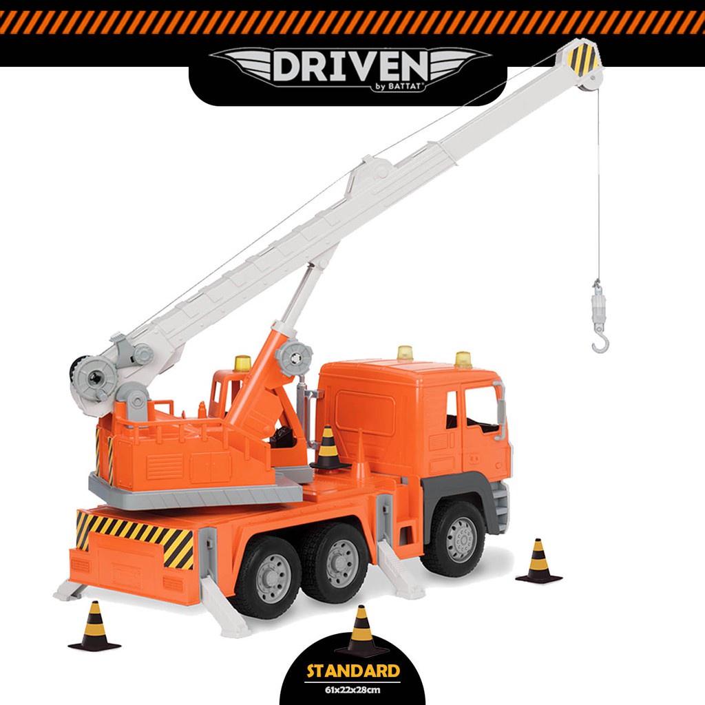 DRIVEN BY BATTAT - WH1002Z Standard Series Crane Truck Mainan Anak