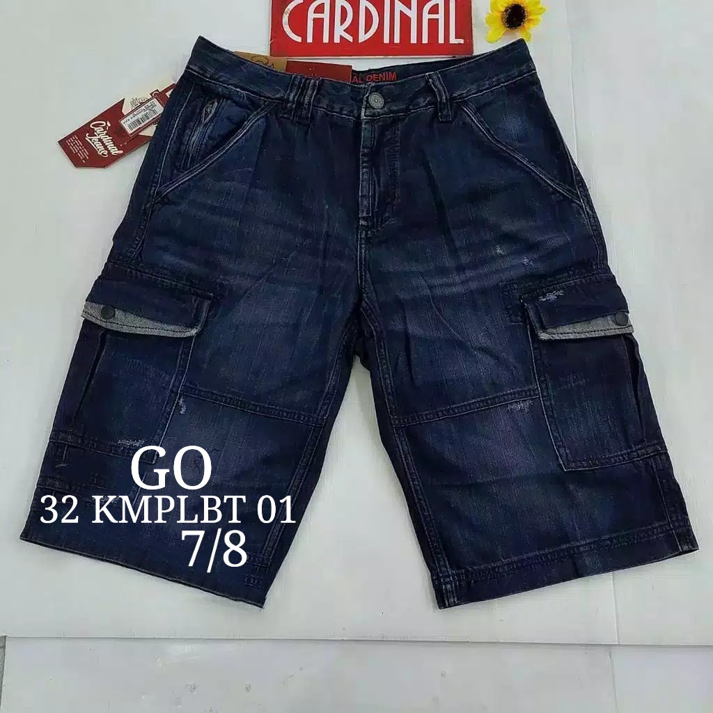 gof 32-KPL CARDINAL KEMPOL CASUAL Celana Pendek Cowok Celana Kempol Fashion Pria Brand Kekinian