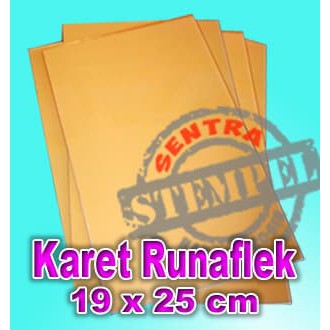 

Grosir Karet Stempel Runaflek / Bahan Stempel Keren
