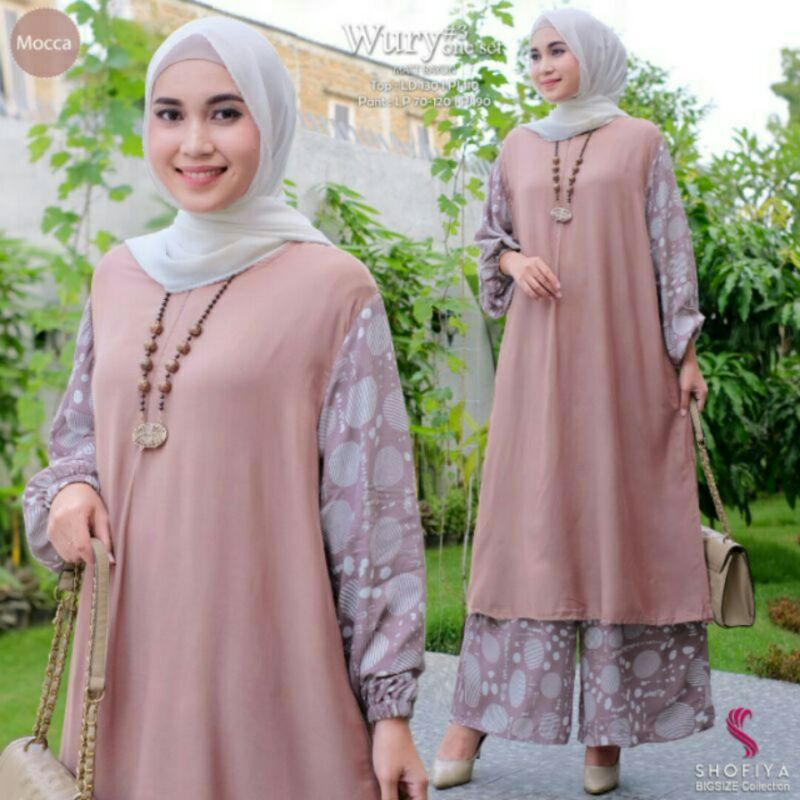 WURY Series One Set (top &amp; pant) Ori by Shofiya