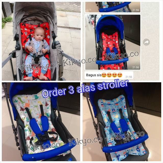 Alas stroller / alas stroler / stroller pad jurassic / car seat pad / cover stroller