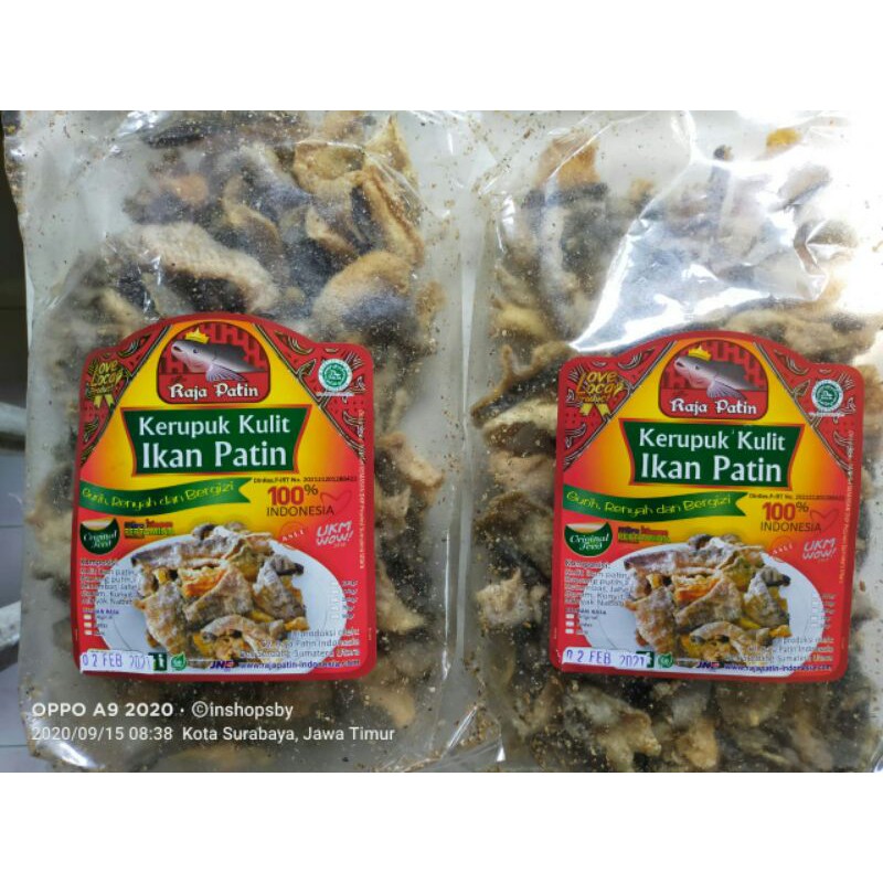 Kerupuk Kulit Ikan Patin Original 235g
