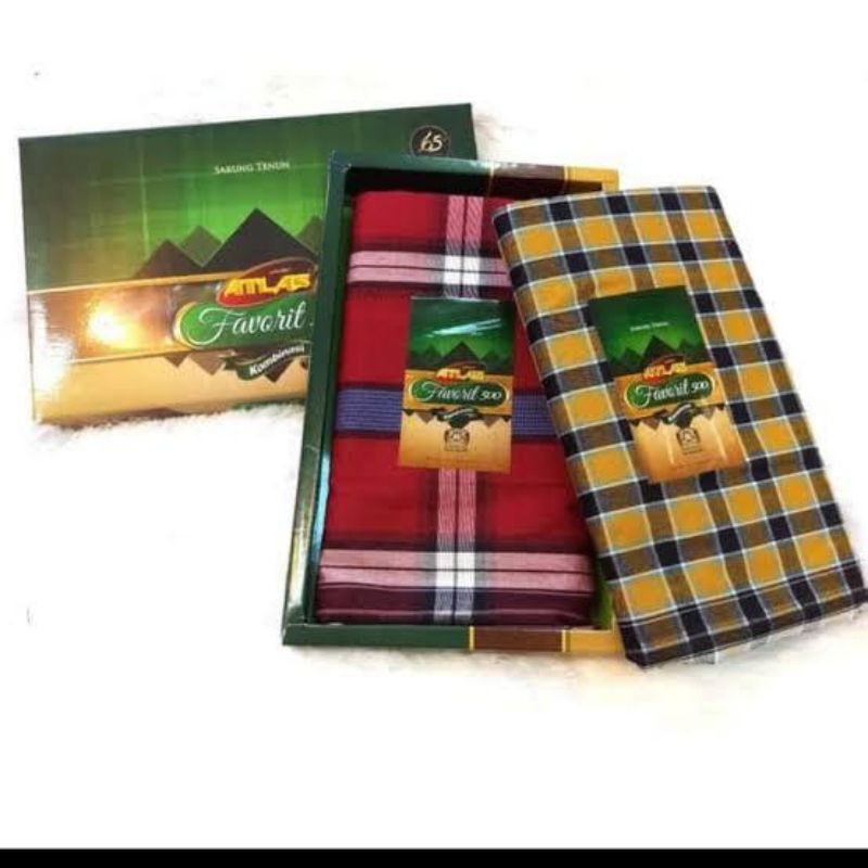 GROSIR SARUNG ATLAS FAVORIT NEW EDITION/ SARUNG ATLAS 500/ BEHAESTEX/ RANDOM