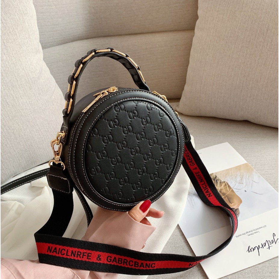 TFT AX9815 92385 AX385 D01 D50 B1496 E436 C571  (2 PCS MUAT 1 KG) Tas Selempang Wanita import Tas Bulat