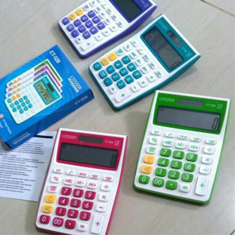 

Terbatas VPD35 KALKULATOR CITIZEN CT - 520 WARNA 12 DIGIT CHECK CORRECT MANIS COLOUR CALCULATOR VPD