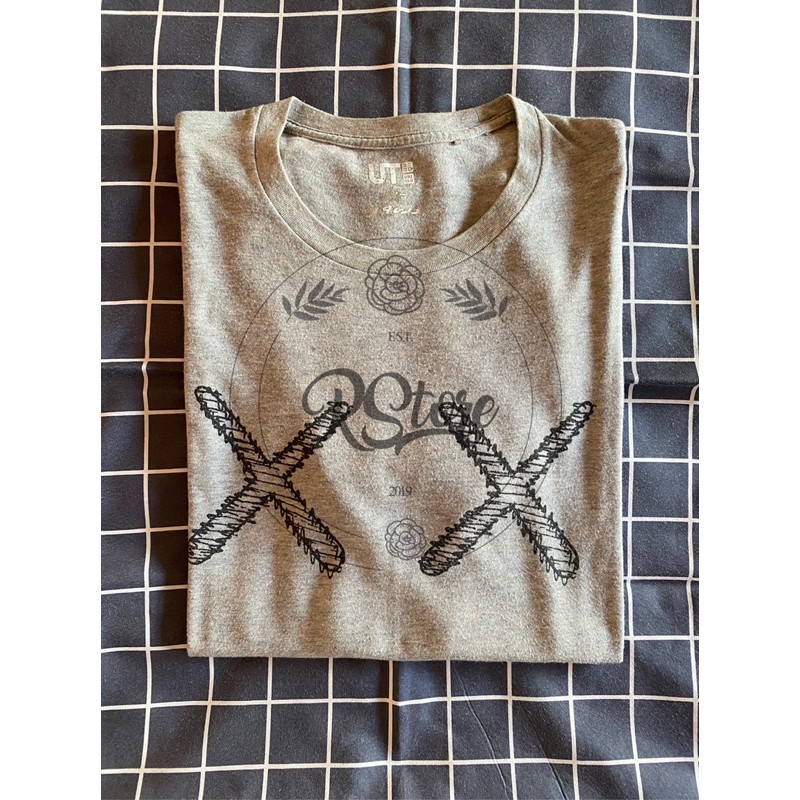 Uniqlo x Kaws XX Tee Grey 2016