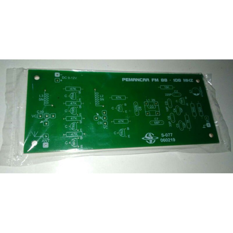 PCB TRANSMITTER FM PEMANCAR FM 88 - 108MHZ PRODUK SATURN S-077 READY STOCK