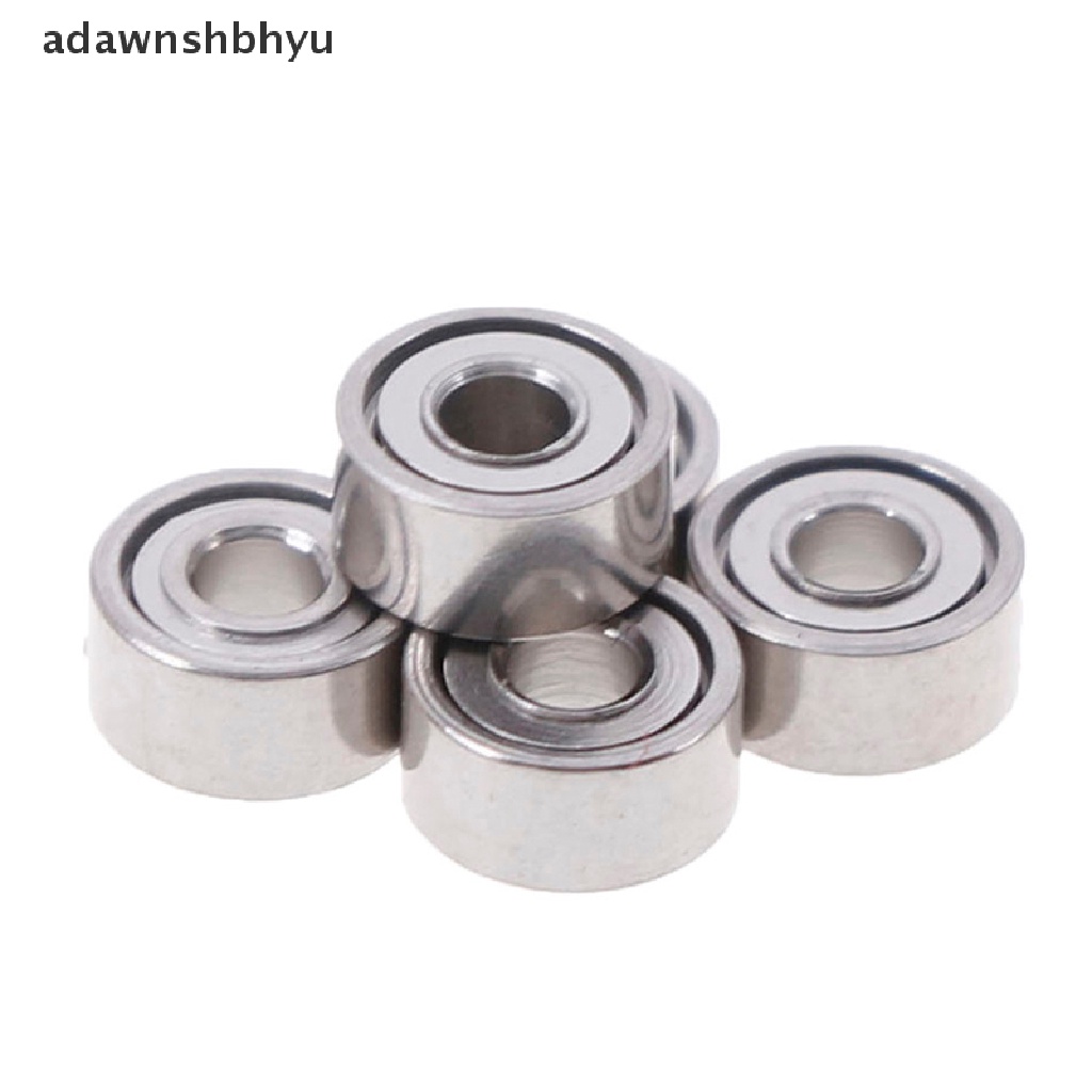 Adawnshbhyu 10Pcs 681XZZ 1.5x4x2mm open Miniatur bearings ball mini hand bearing spinner