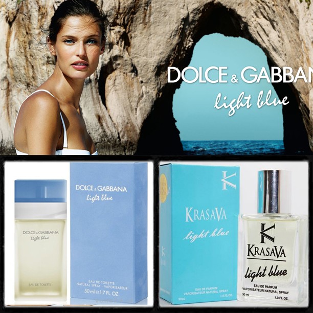 Parfum Wanita Terbaik Original Krasava D&G Light Blue (Dolce Gabbana )