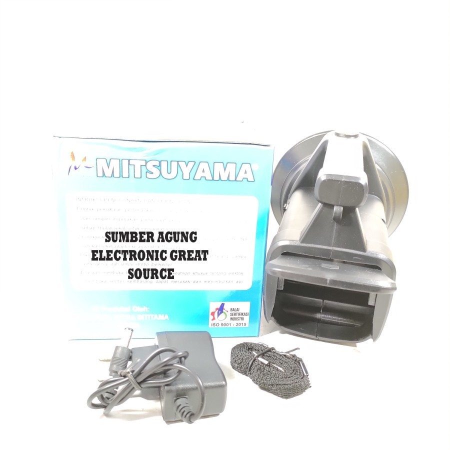 Senter Mitsuyama MS1221 Sorot LED 50W Terang 15W Emergency Bisa Cas HP