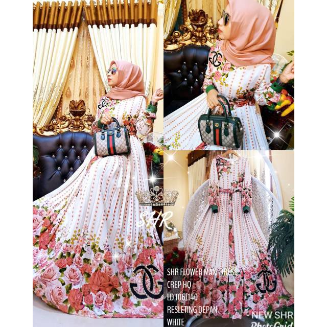 LIMITED STOCK ORIGINAL BRAND SHR DRESS GAMIS PREMIUM SUPER CANTIK MEWAH ELEGAN TRENDY