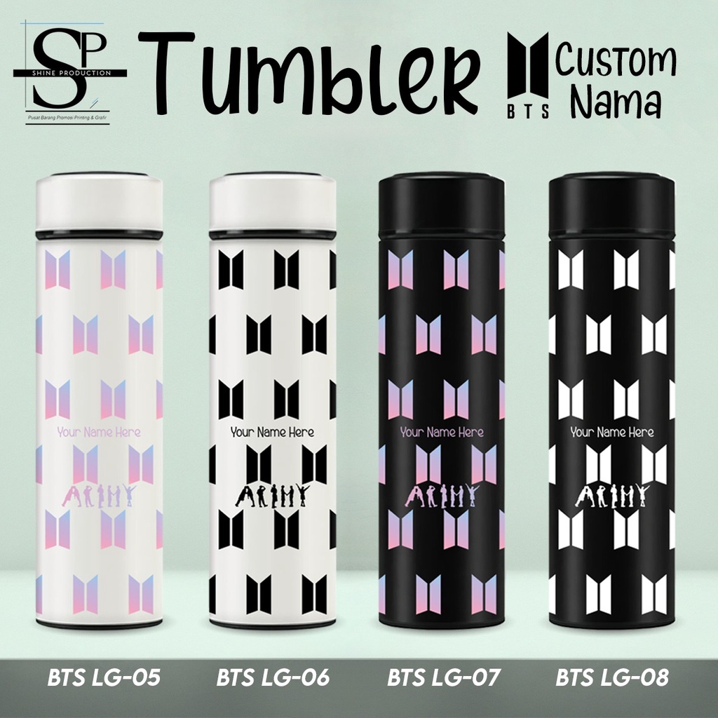 Tumbler BTS Botol Minum Logo BTS