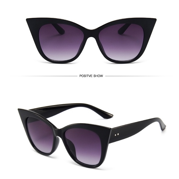 CATEYE Kacamata Model Mata Kucing Gaya Retro Untuk Pria Dan Wanita